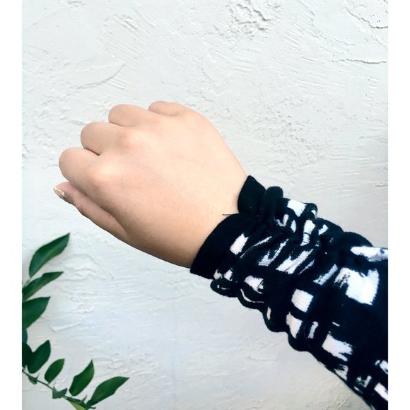 Rafaella Brushstroke Plaid Sweater (P/XS) - Picture 4 of 4